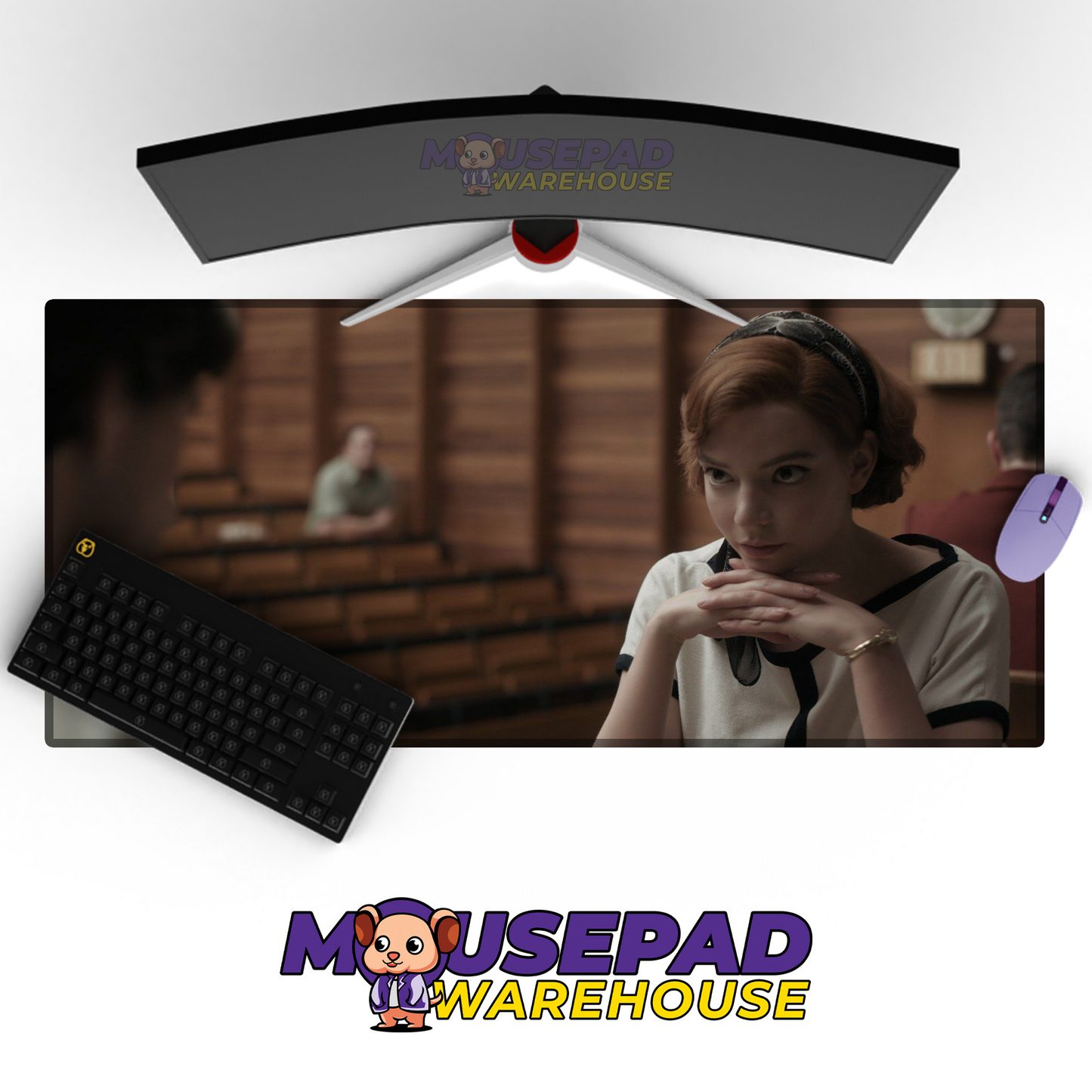 The Queens Gambit V18 Mousepad Mockup