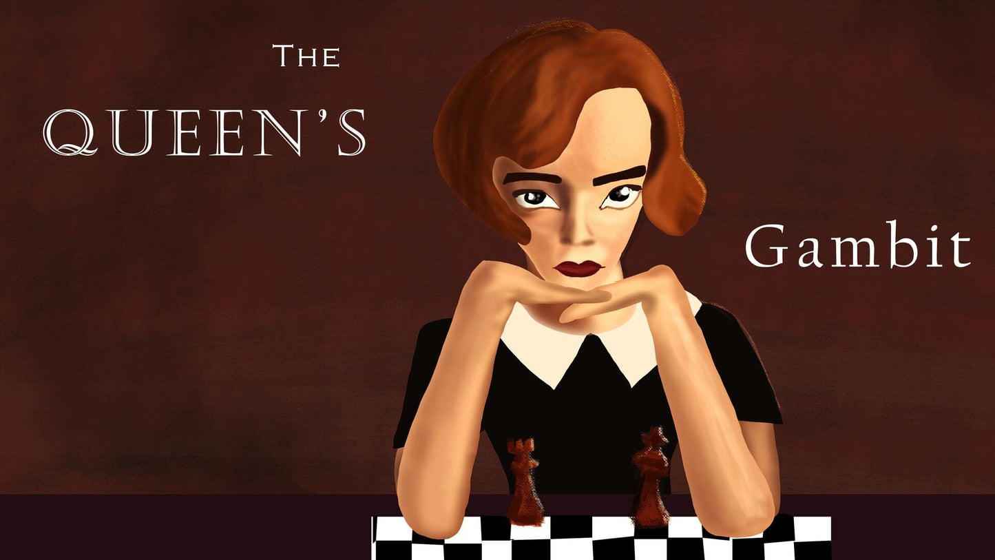 The Queens Gambit V3 Mousepad