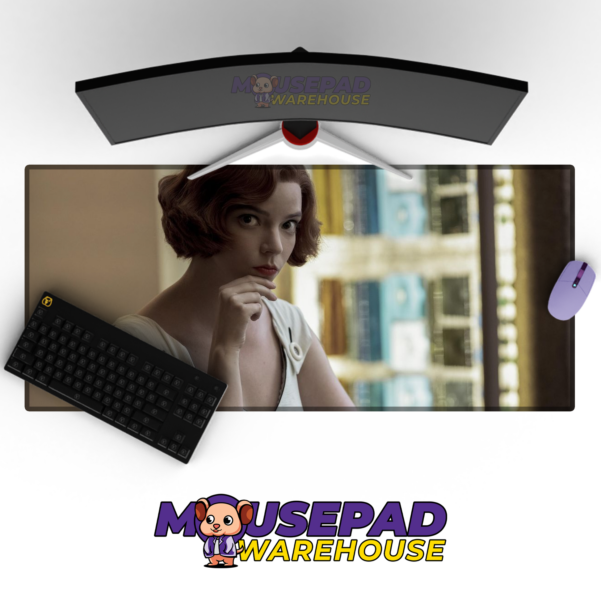 The Queens Gambit V5 Mousepad Mockup