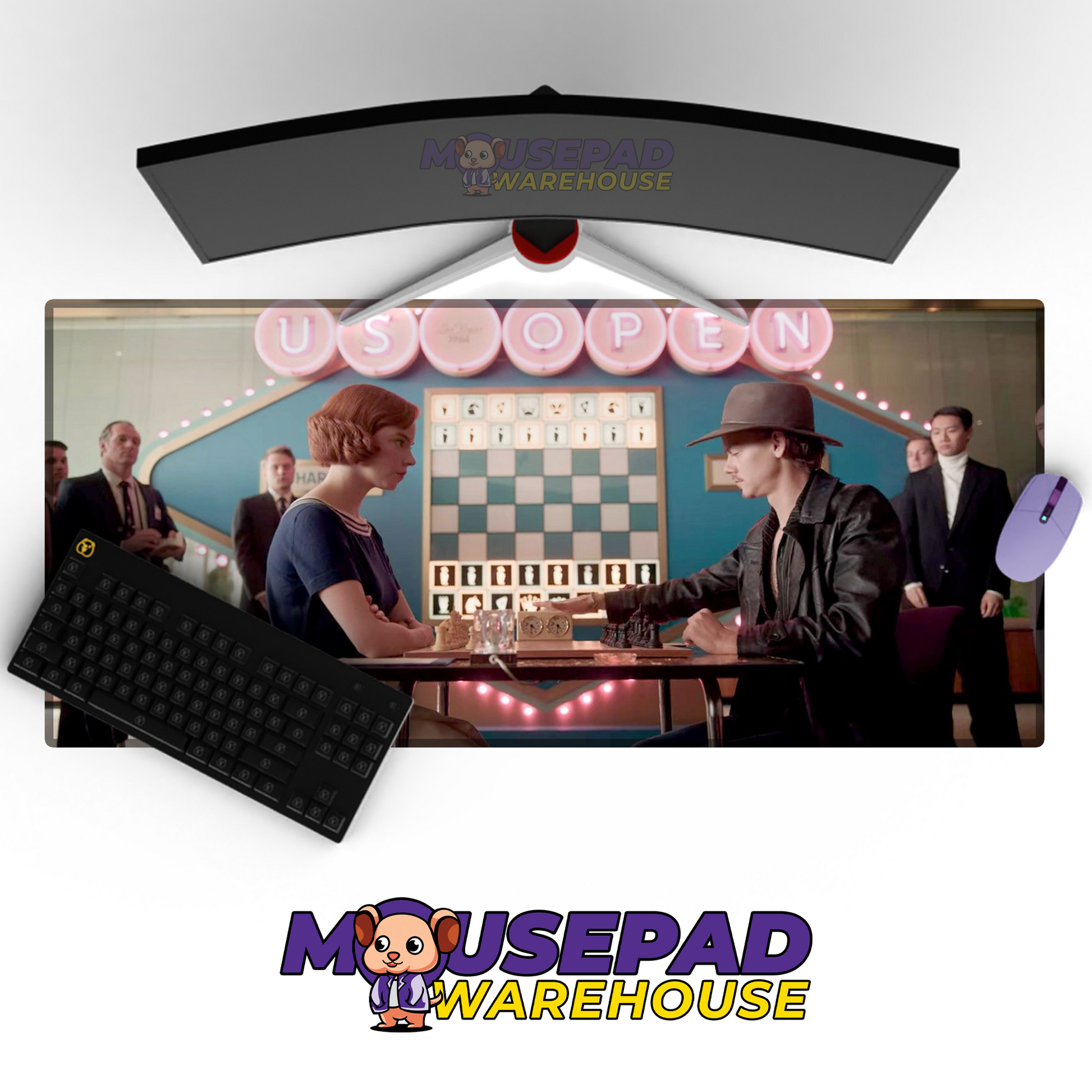 The Queens Gambit V8 Mousepad Mockup