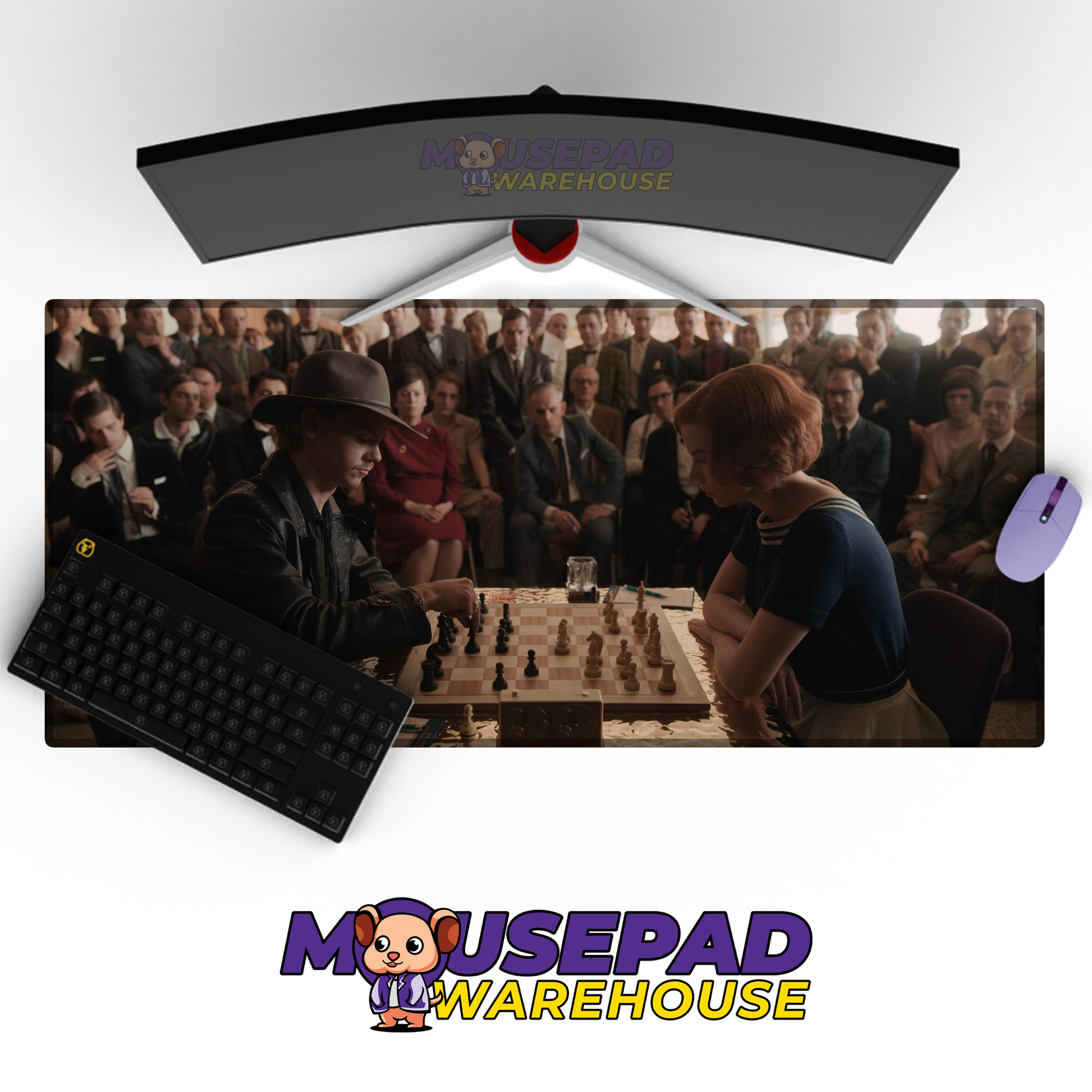 The Queens Gambit V9 Mousepad Mockup