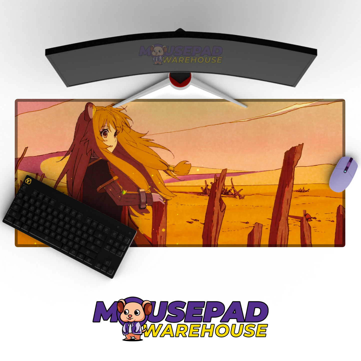 The Rising of the Shield Hero V17 Mousepad Mockup