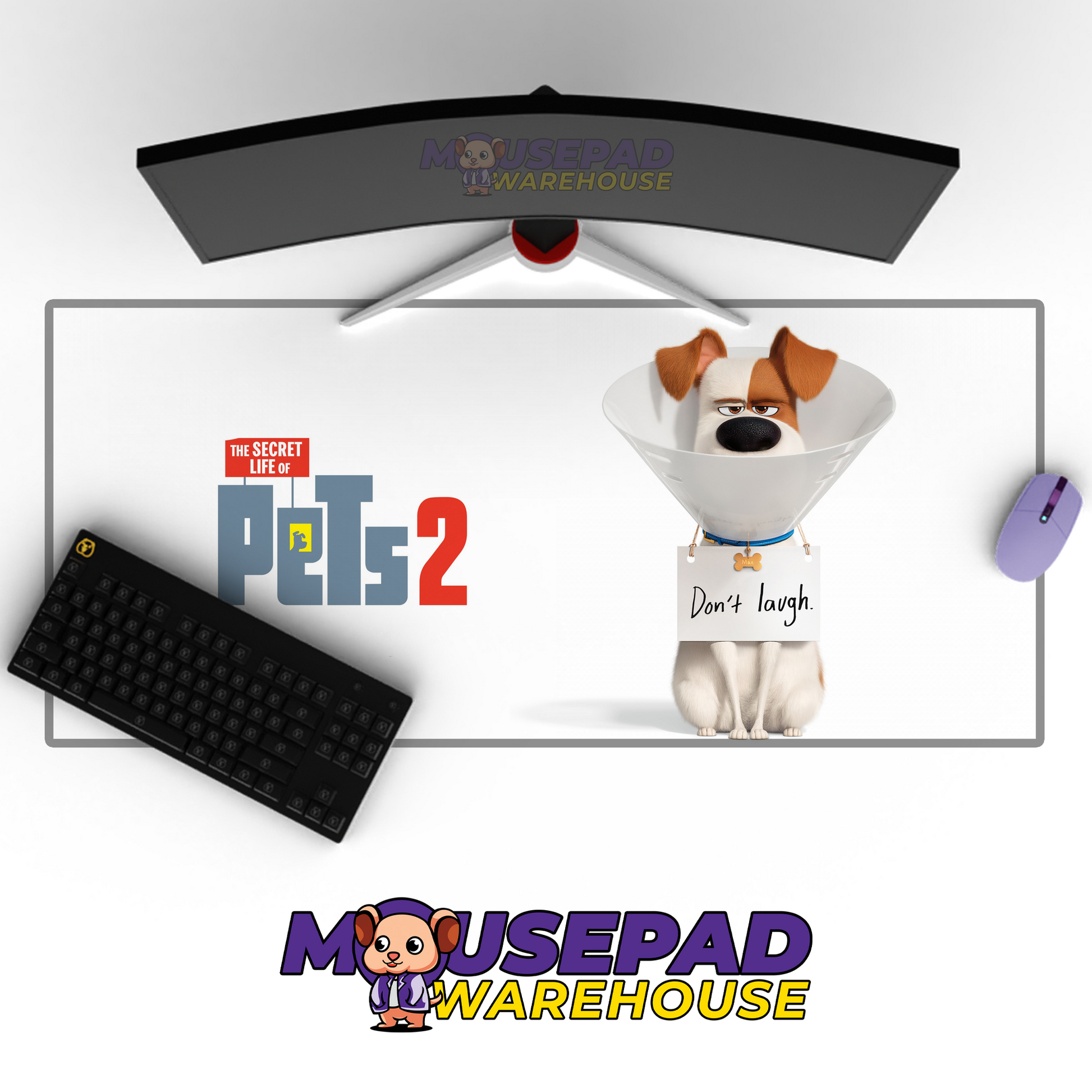 The Secret Life of Pets V2 Mousepad Mockup