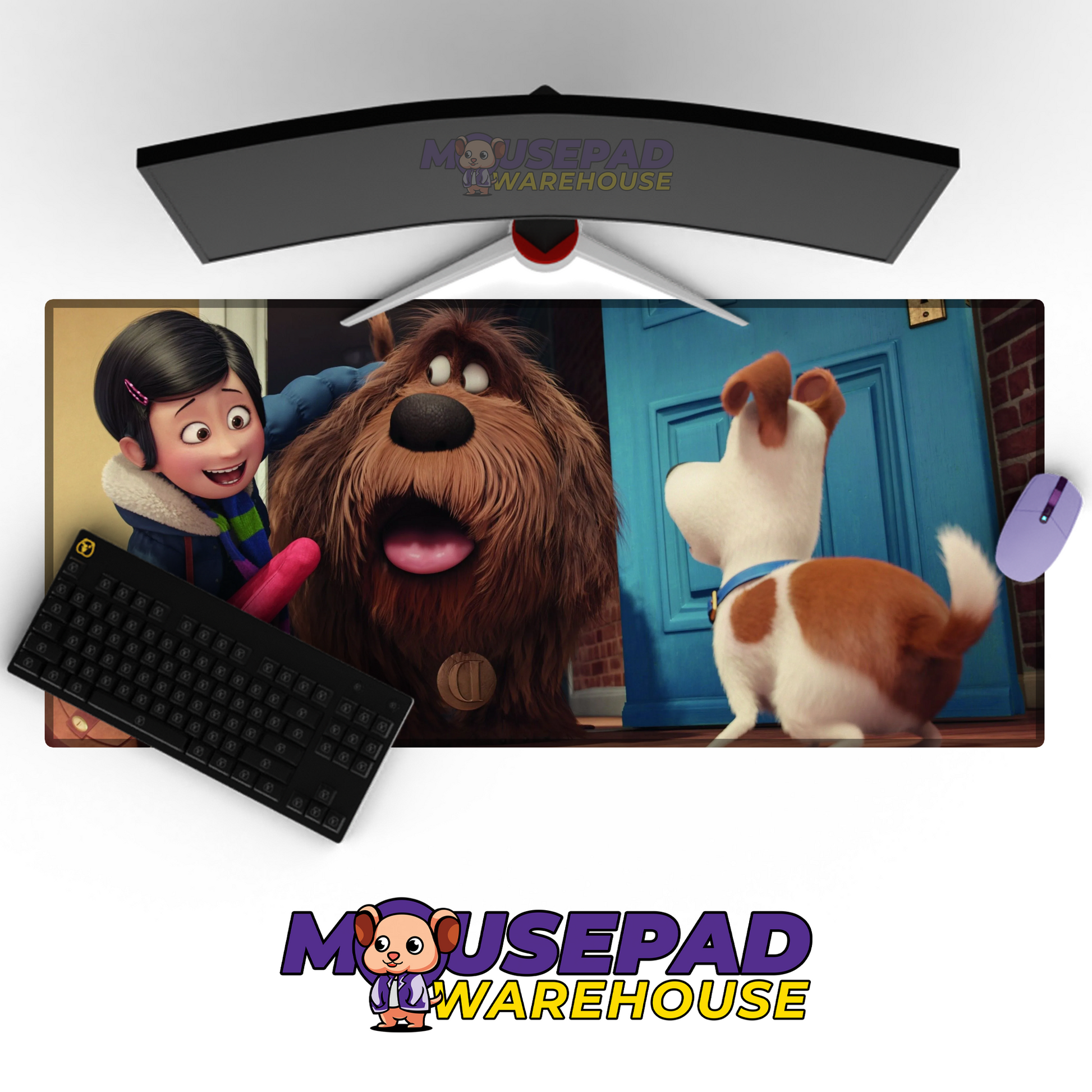 The Secret Life of Pets V8 Mousepad Mockup