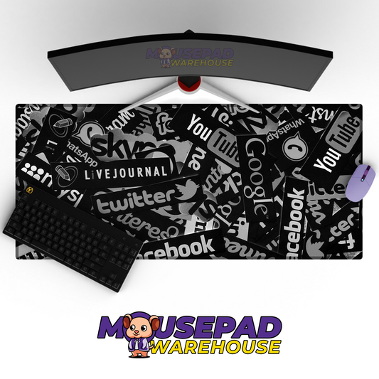 The Social Network V10 Mousepad Mockup