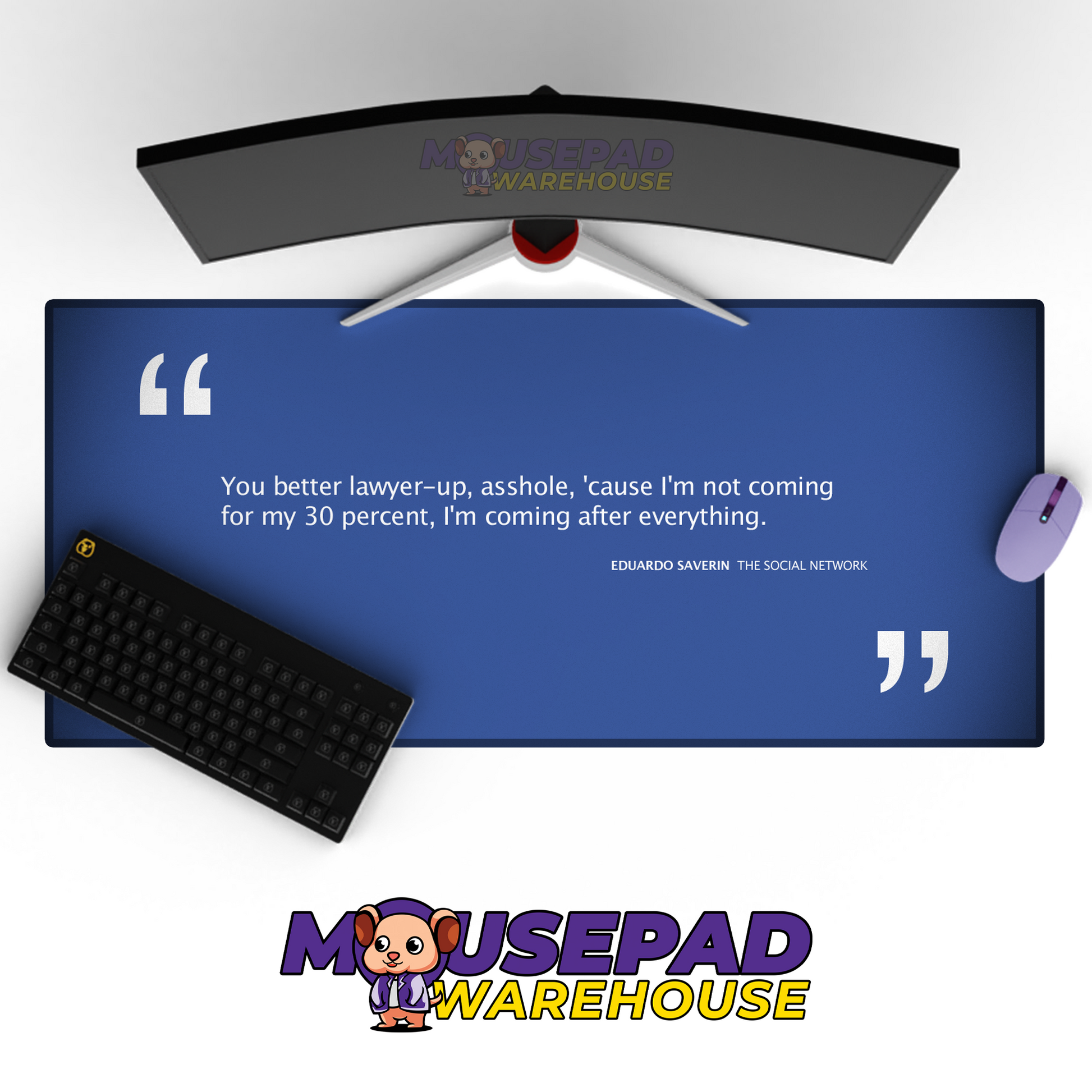 The Social Network V12 Mousepad Mockup