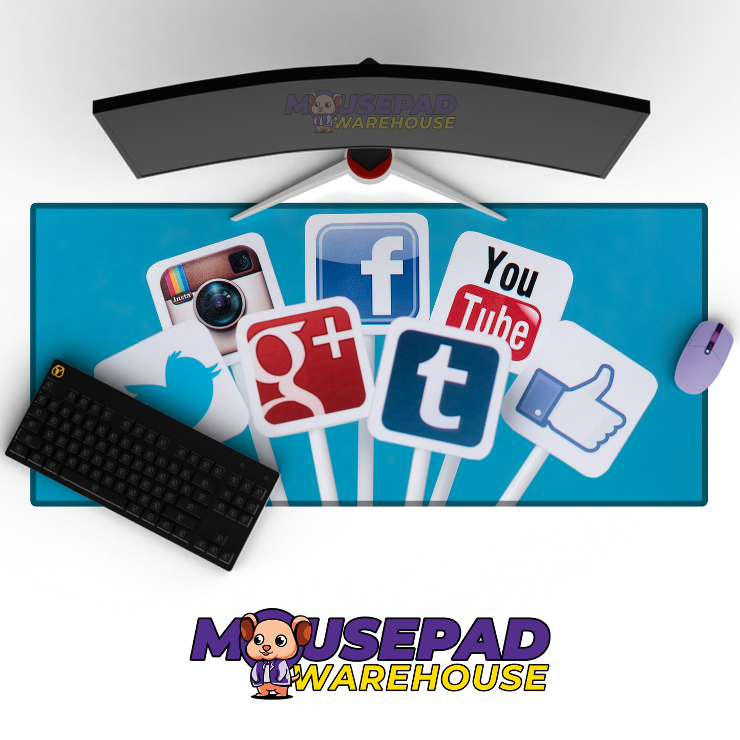 The Social Network V14 Mousepad Mockup