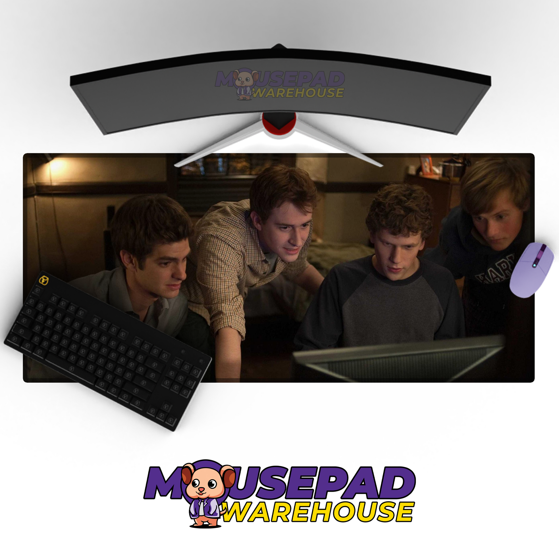The Social Network V2 Mousepad Mockup