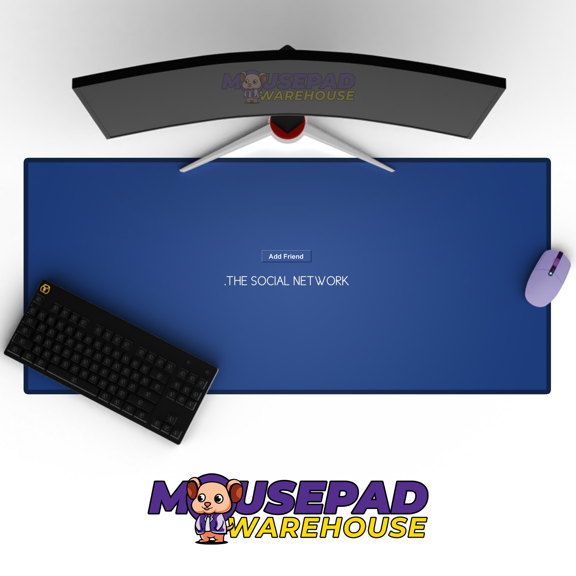 The Social Network V3 Mousepad Mockup