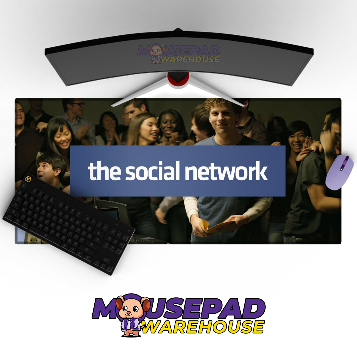 The Social Network V5 Mousepad Mockup