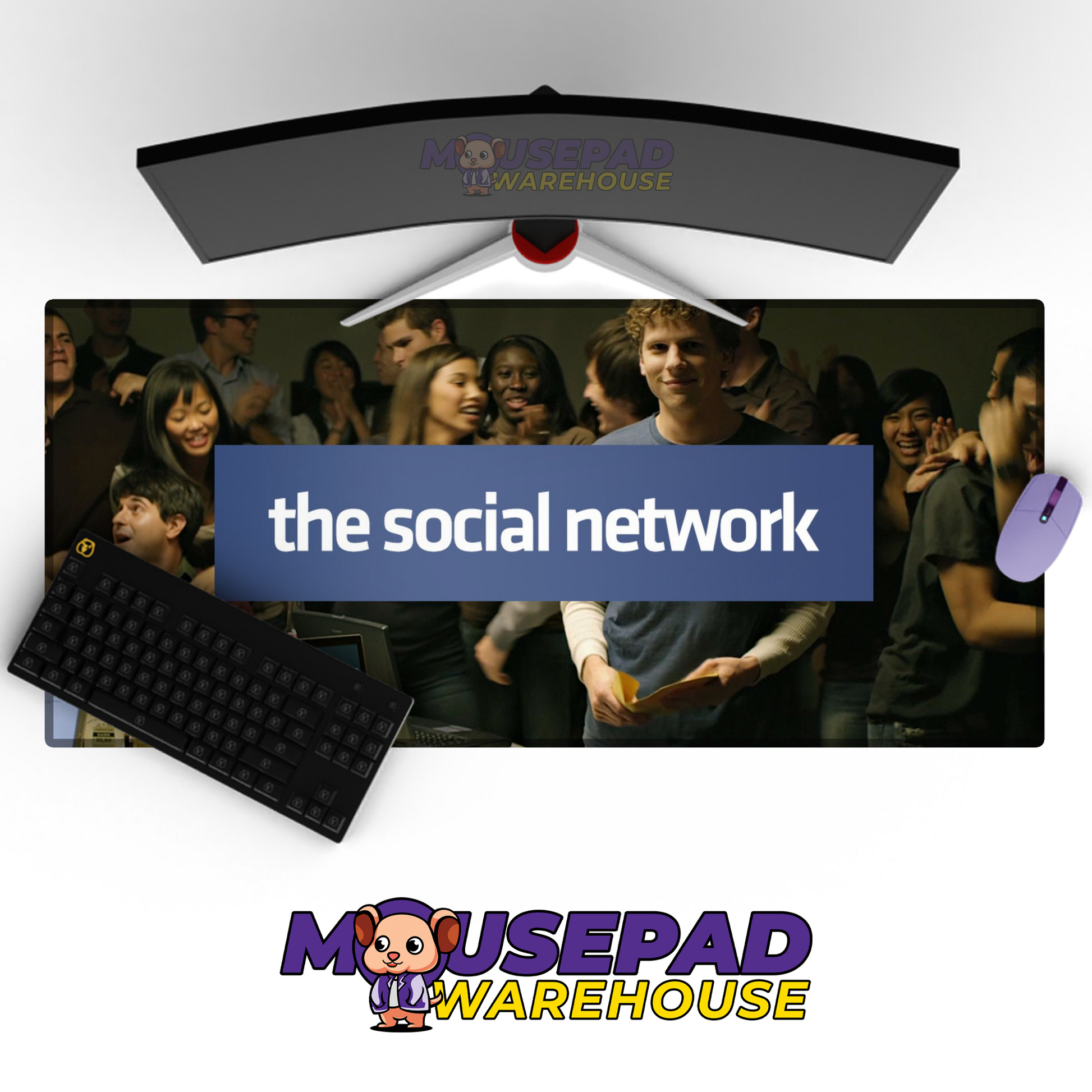 The Social Network V5 Mousepad Mockup