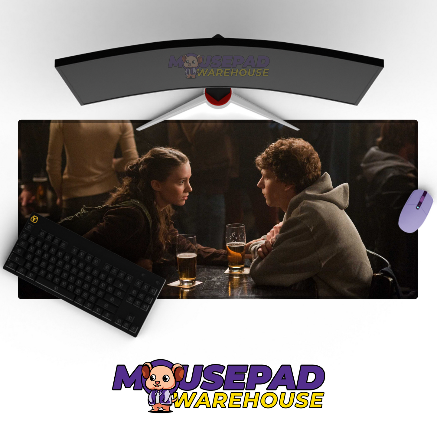 The Social Network V6 Mousepad Mockup