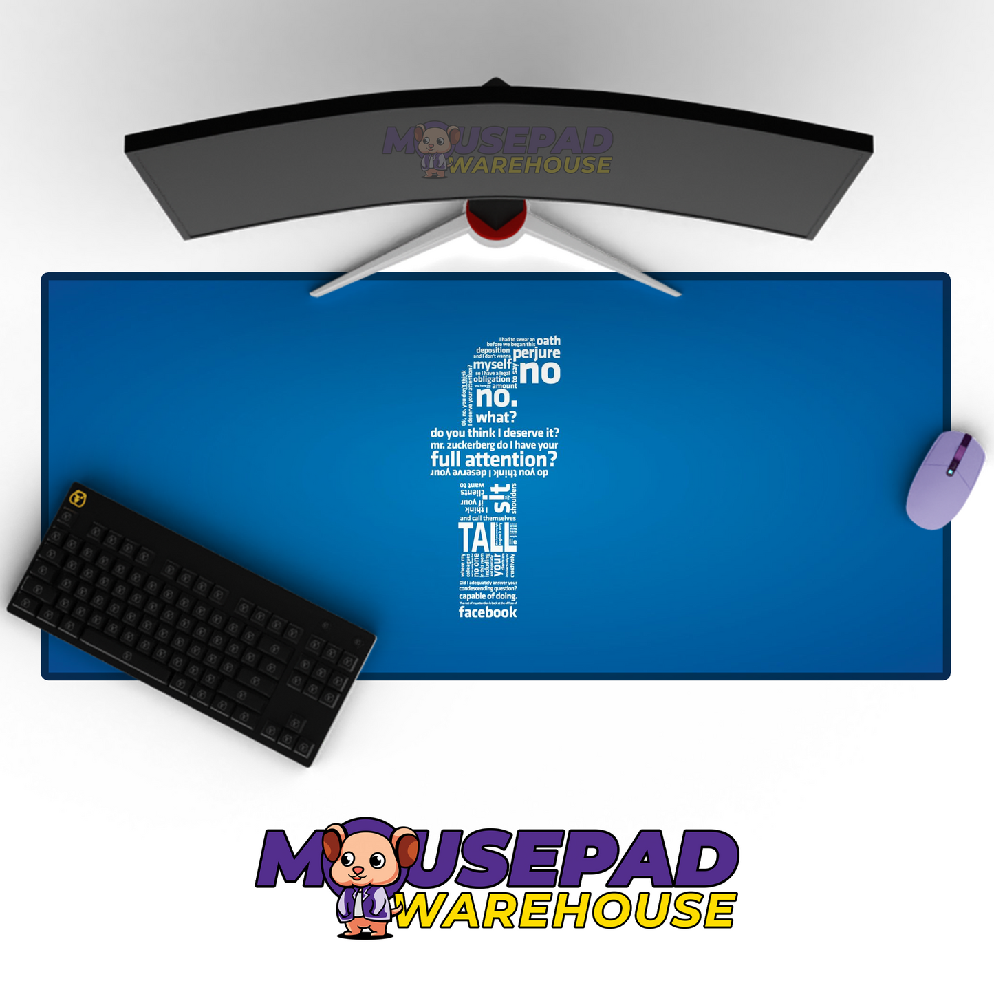 The Social Network V8 Mousepad Mockup