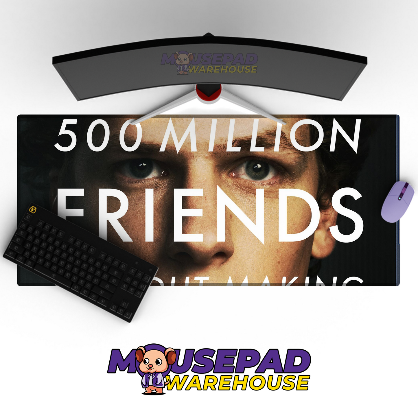 The Social Network V9 Mousepad Mockup