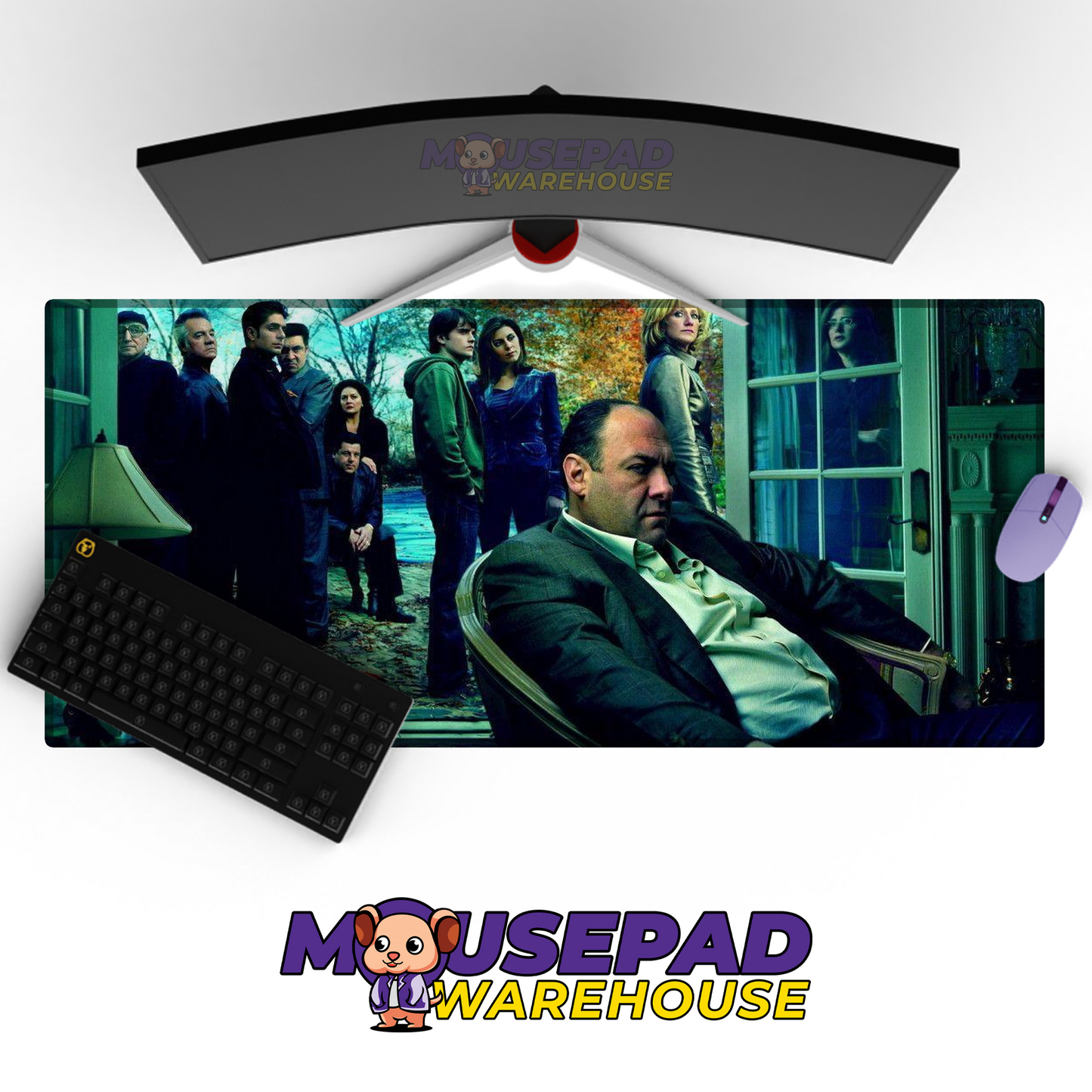 The Sopranos V12 Mousepad Mockup