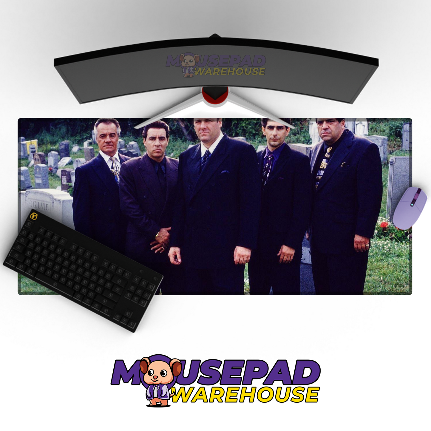 The Sopranos V14 Mousepad Mockup