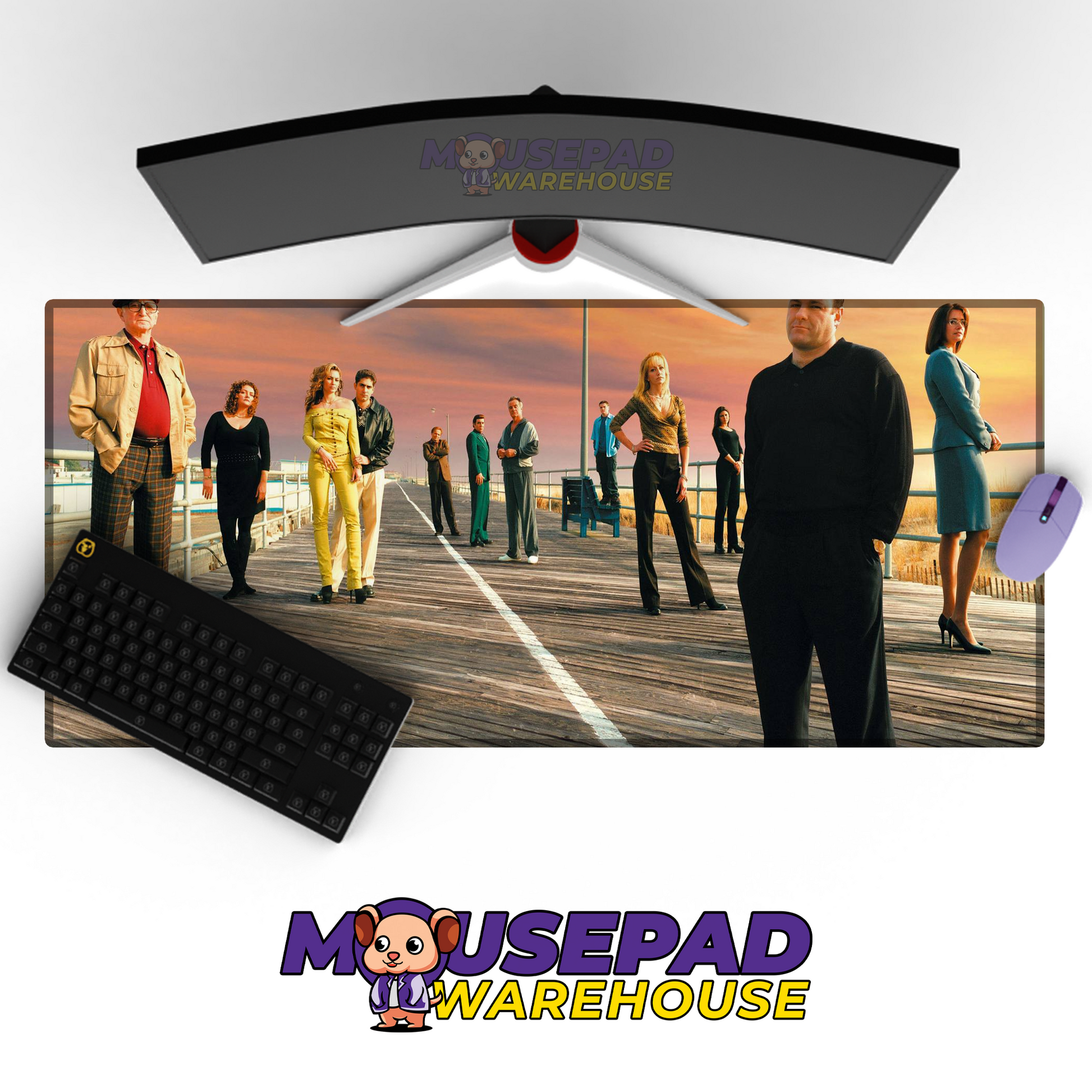 The Sopranos V3 Mousepad Mockup