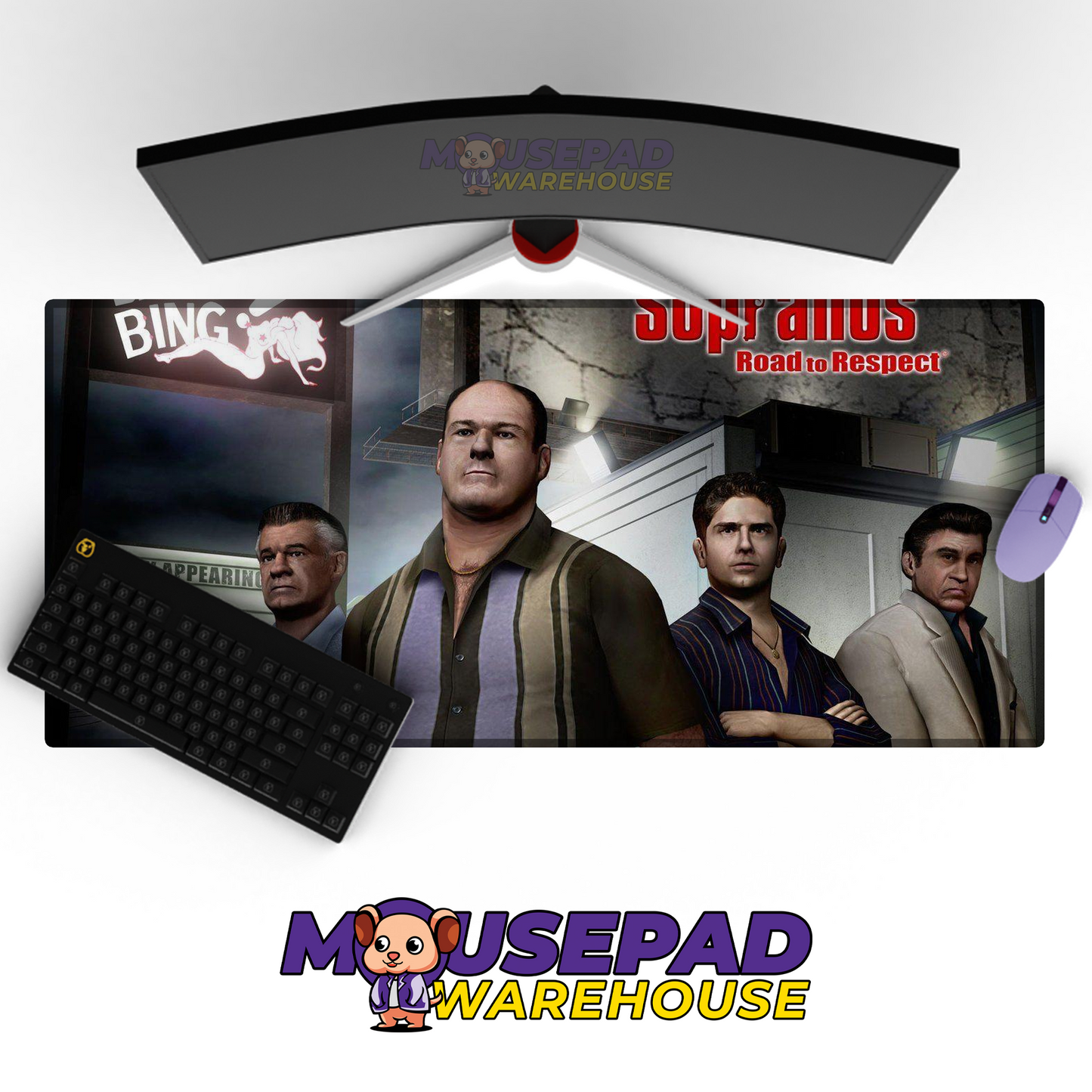 The Sopranos V5 Mousepad Mockup