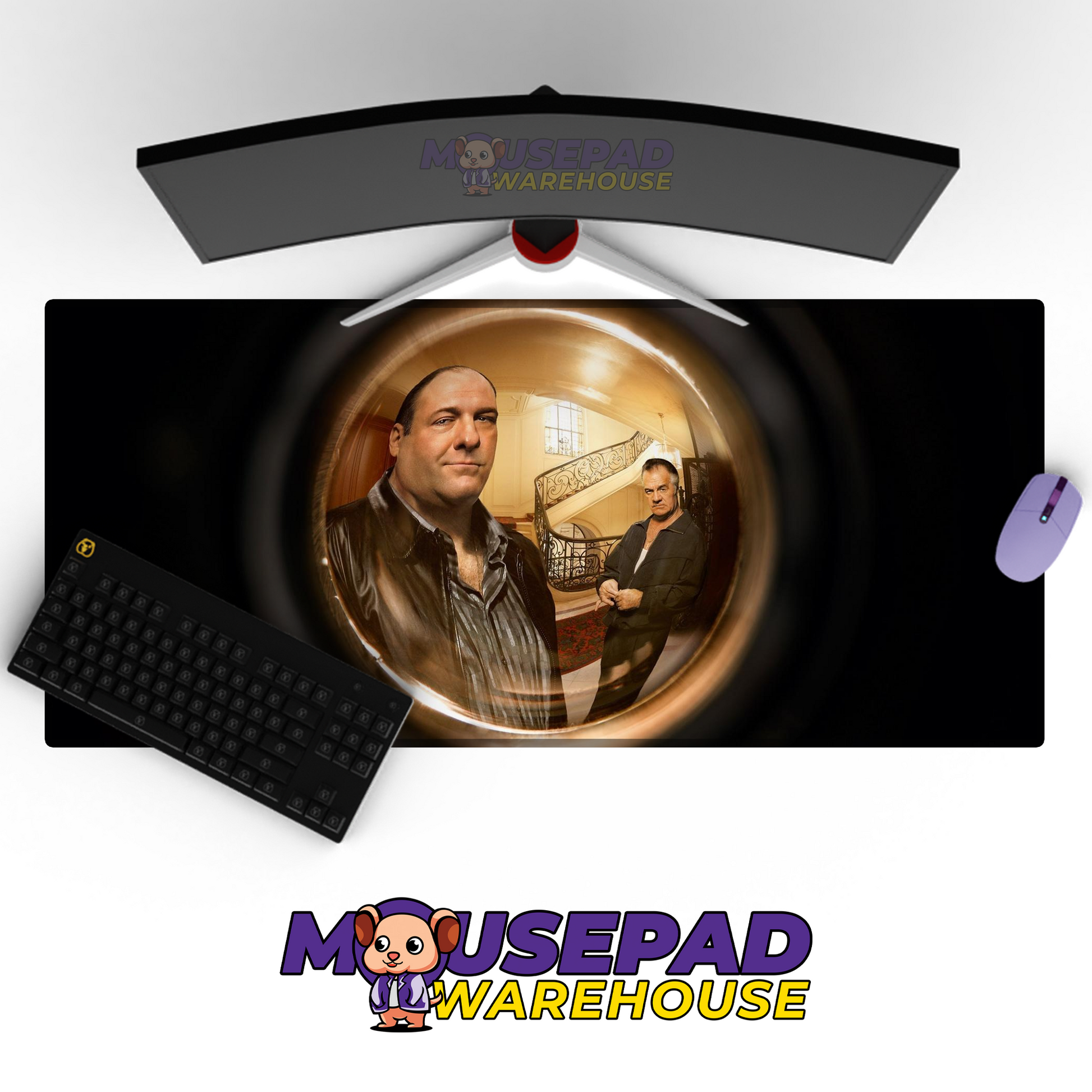 The Sopranos V8 Mousepad Mockup
