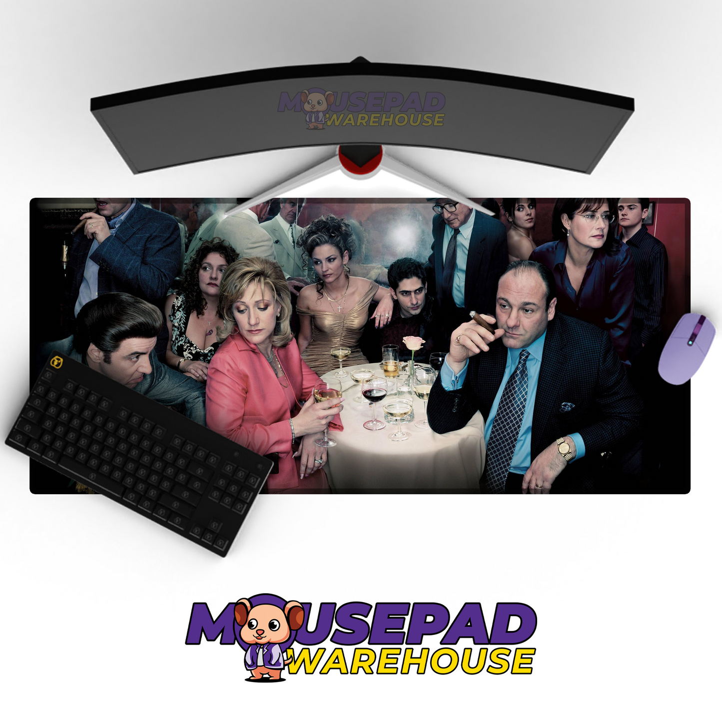 The Sopranos V9 Mousepad Mockup