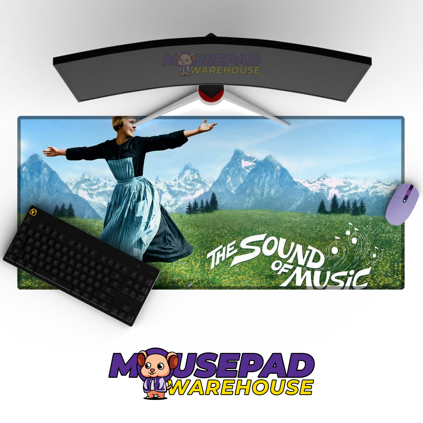 The Sound of Music V1 Mousepad Mockup