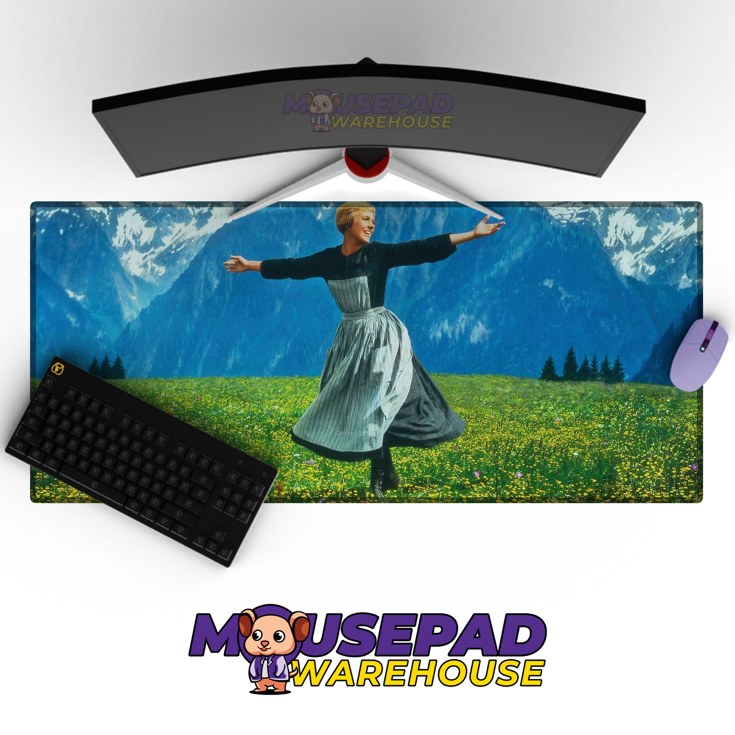 The Sound of Music V5 Mousepad Mockup
