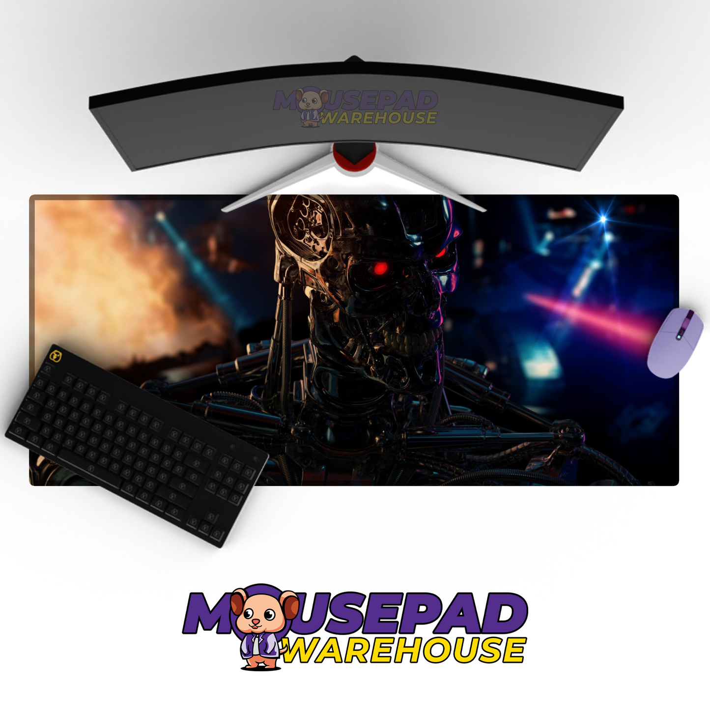 The Terminator V12 Mousepad Mockup