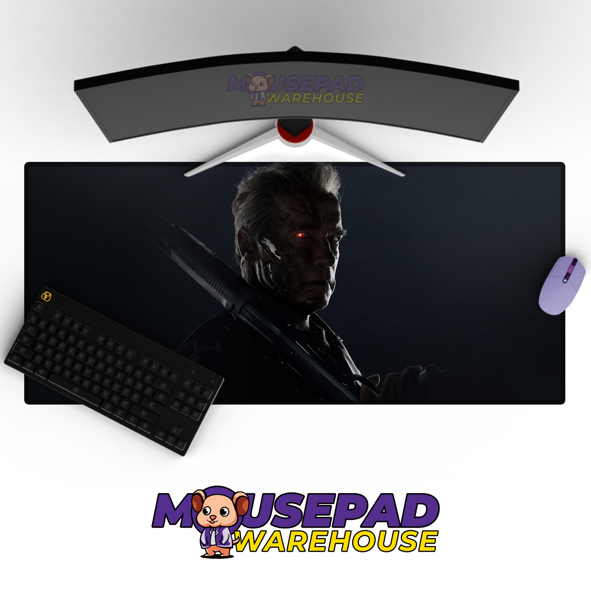 The Terminator V15 Mousepad Mockup