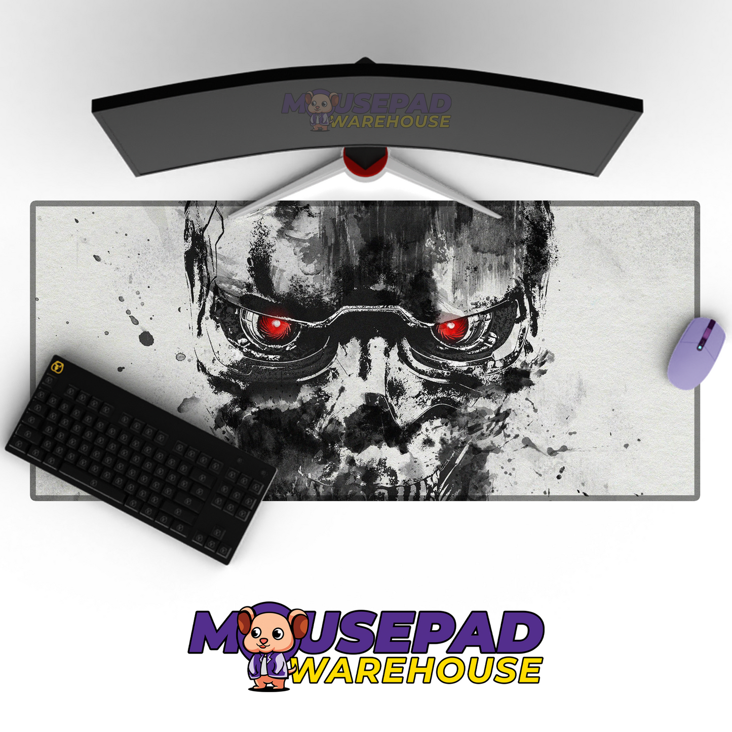 The Terminator V19 Mousepad Mockup
