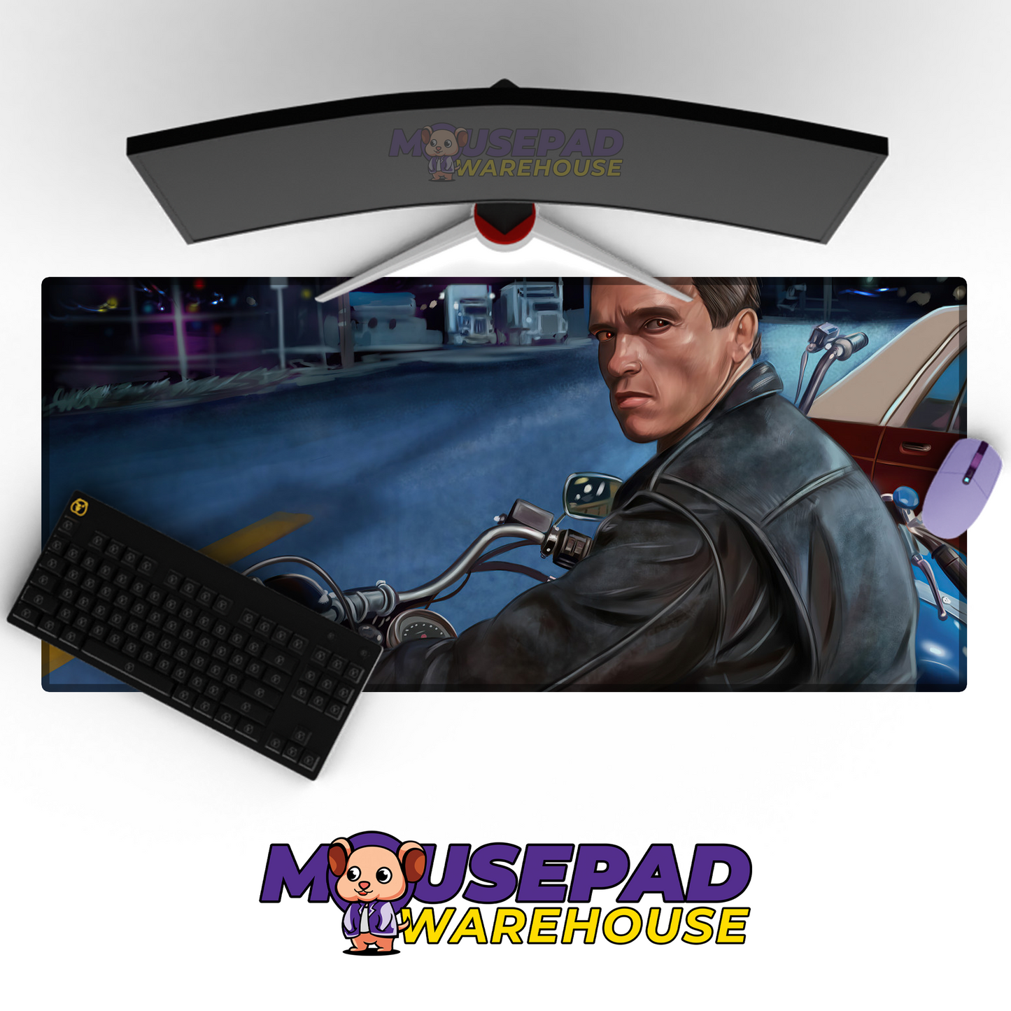 The Terminator V3 Mousepad Mockup