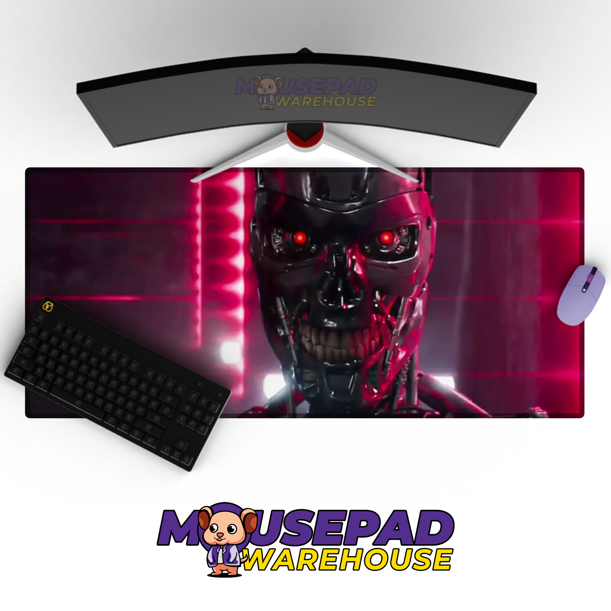 The Terminator V5 Mousepad Mockup