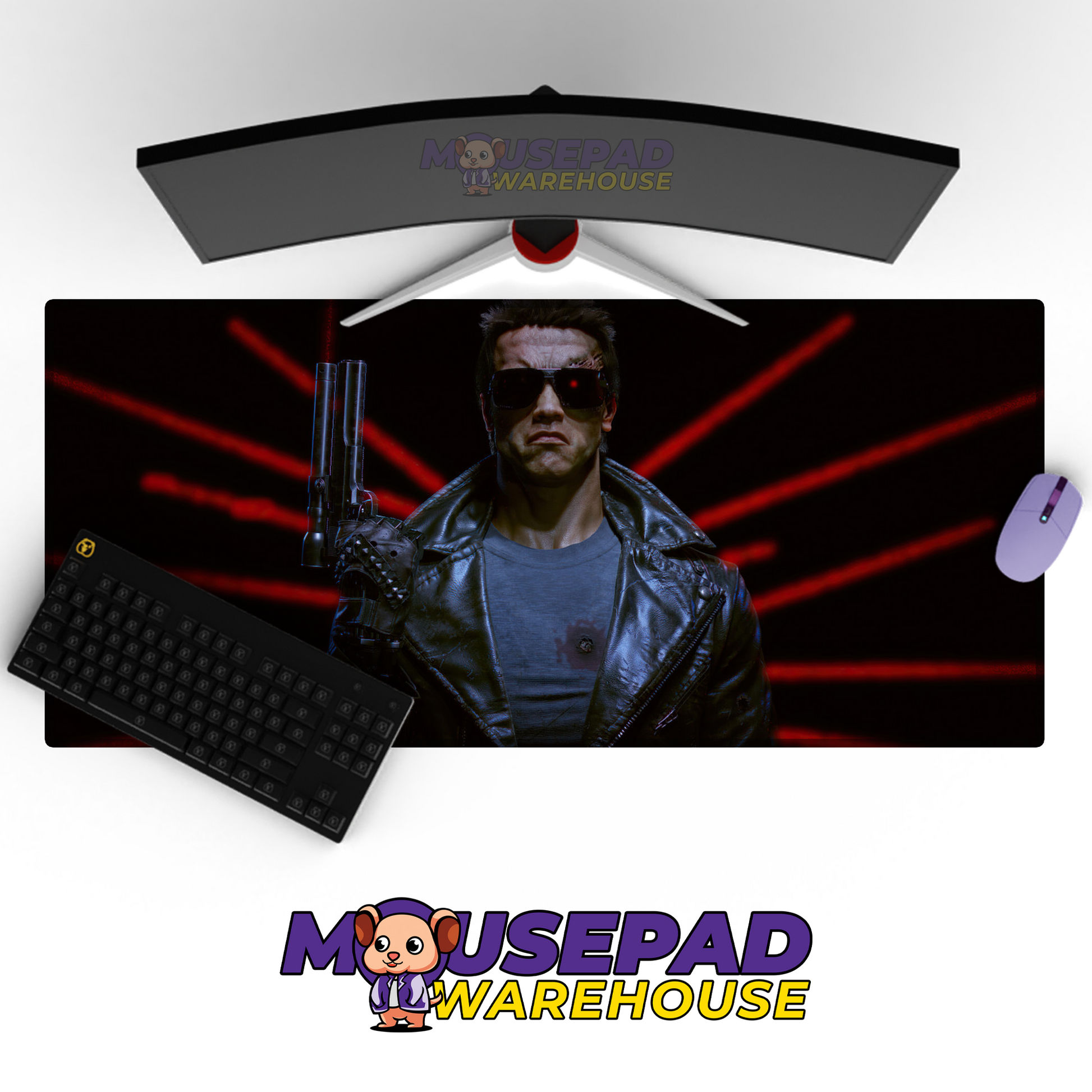 The Terminator V7 Mousepad Mockup