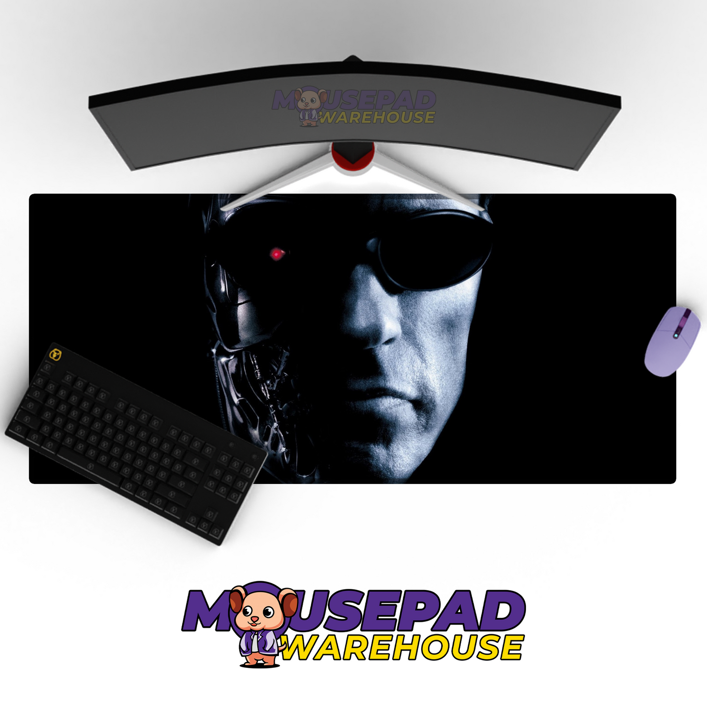 The Terminator V8 Mousepad Mockup