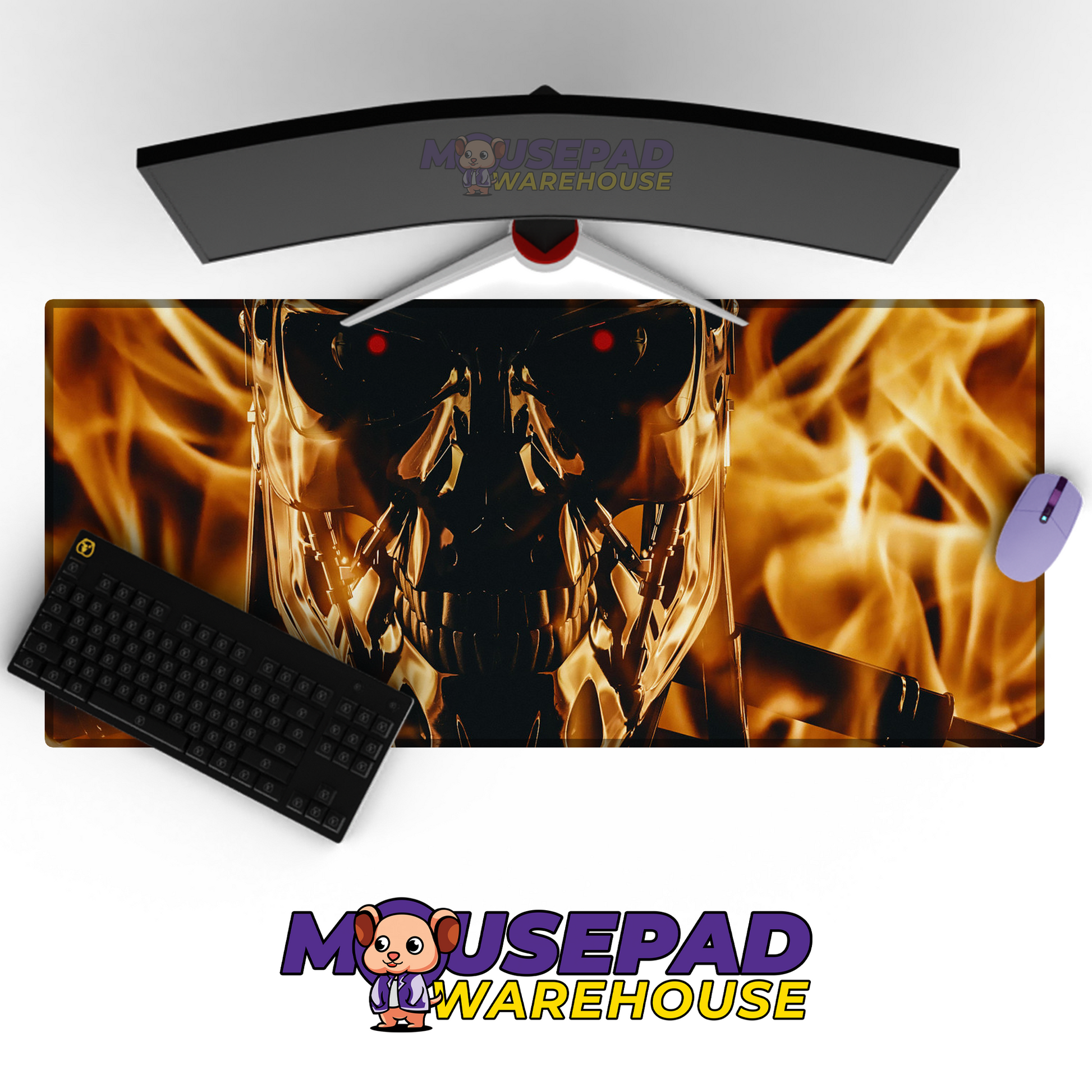 The Terminator V9 Mousepad Mockup
