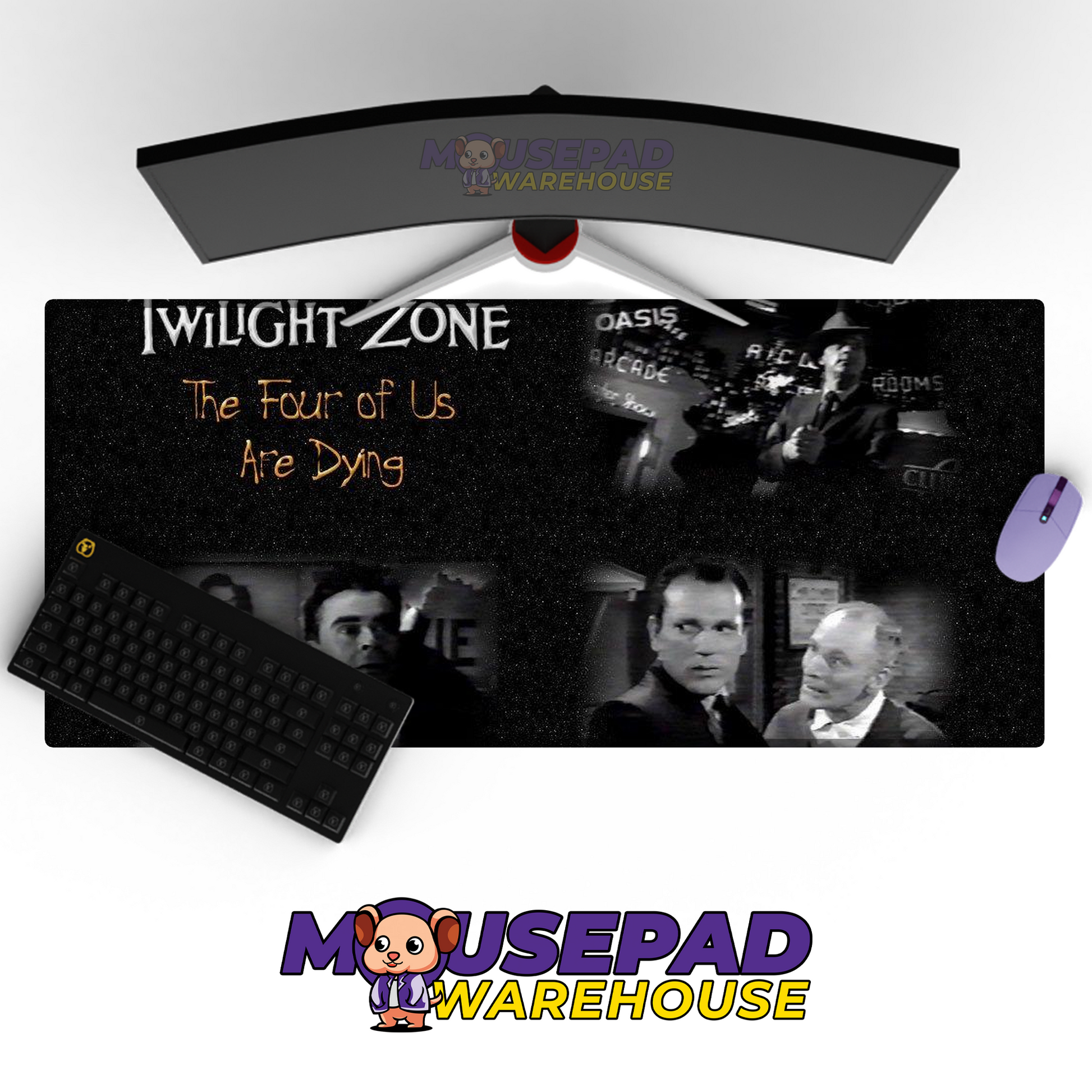 The Twilight Zone V10 Mousepad Mockup