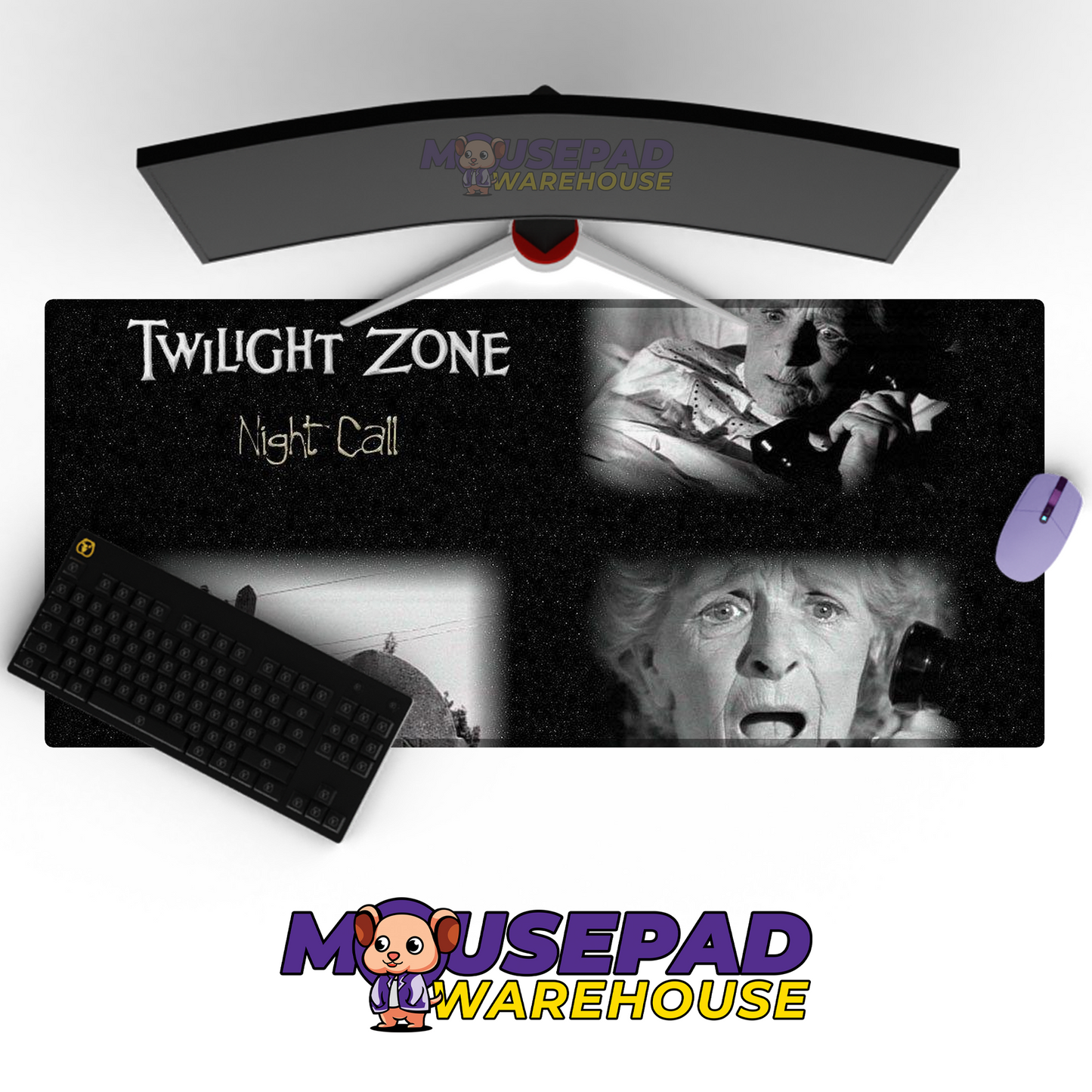 The Twilight Zone V14 Mousepad Mockup