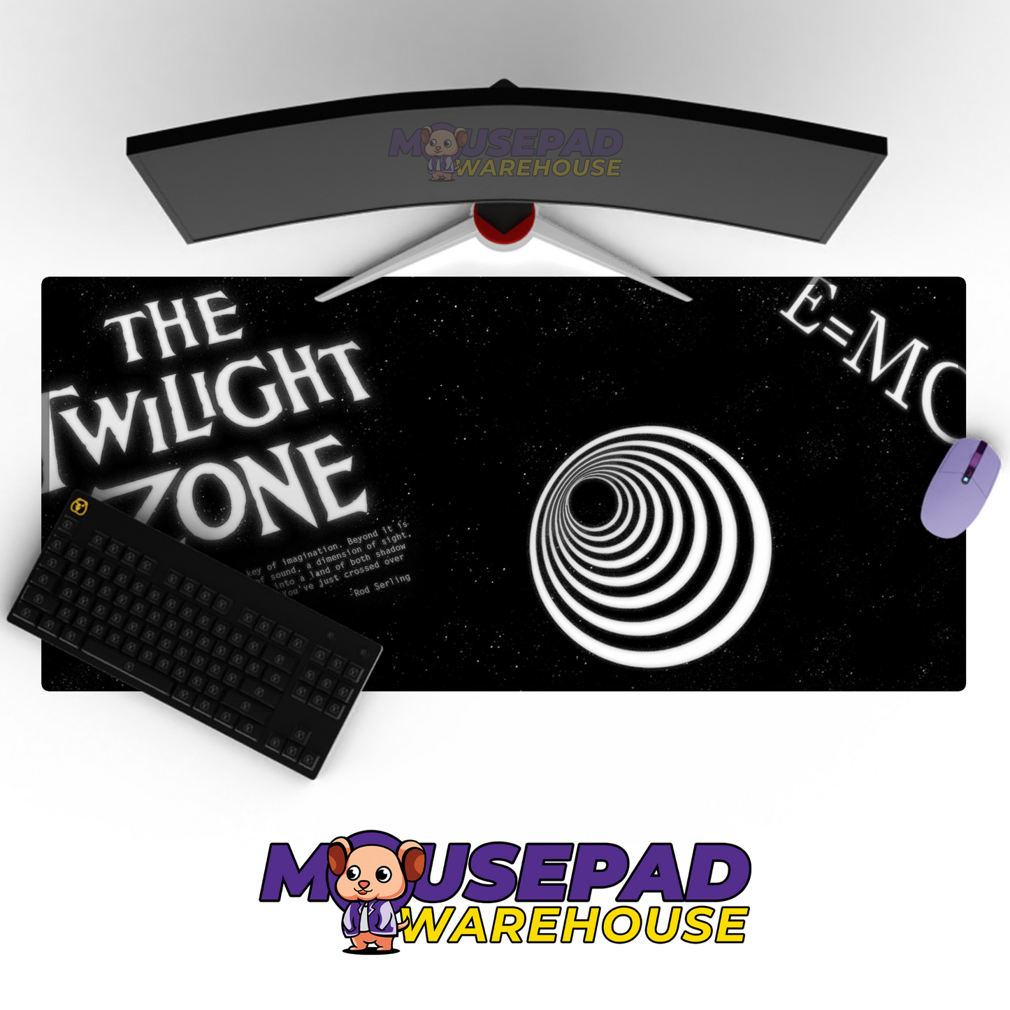 The Twilight Zone V17 Mousepad Mockup
