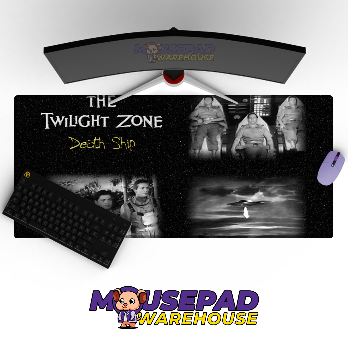 The Twilight Zone V1 Mousepad Mockup