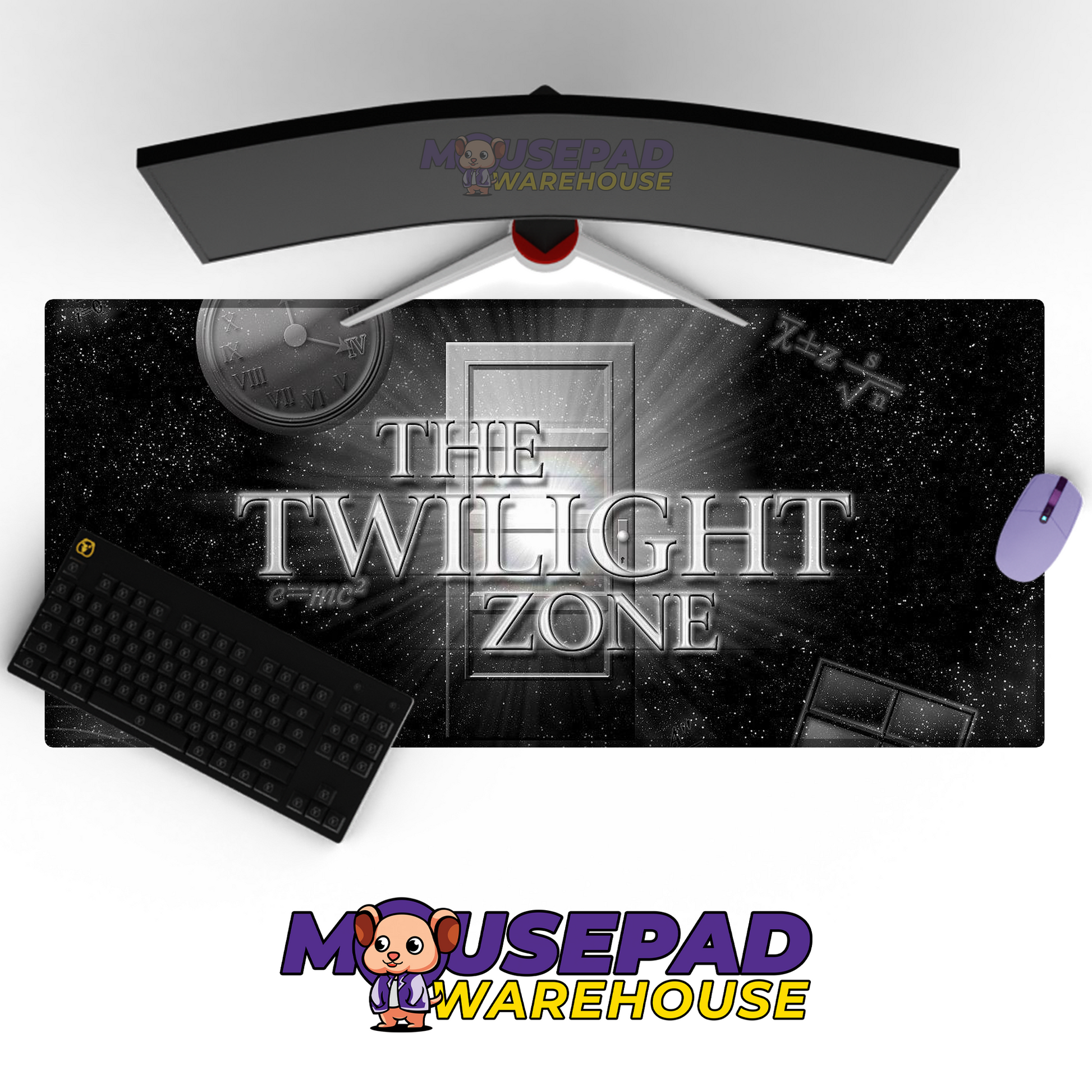 The Twilight Zone V2 Mousepad Mockup