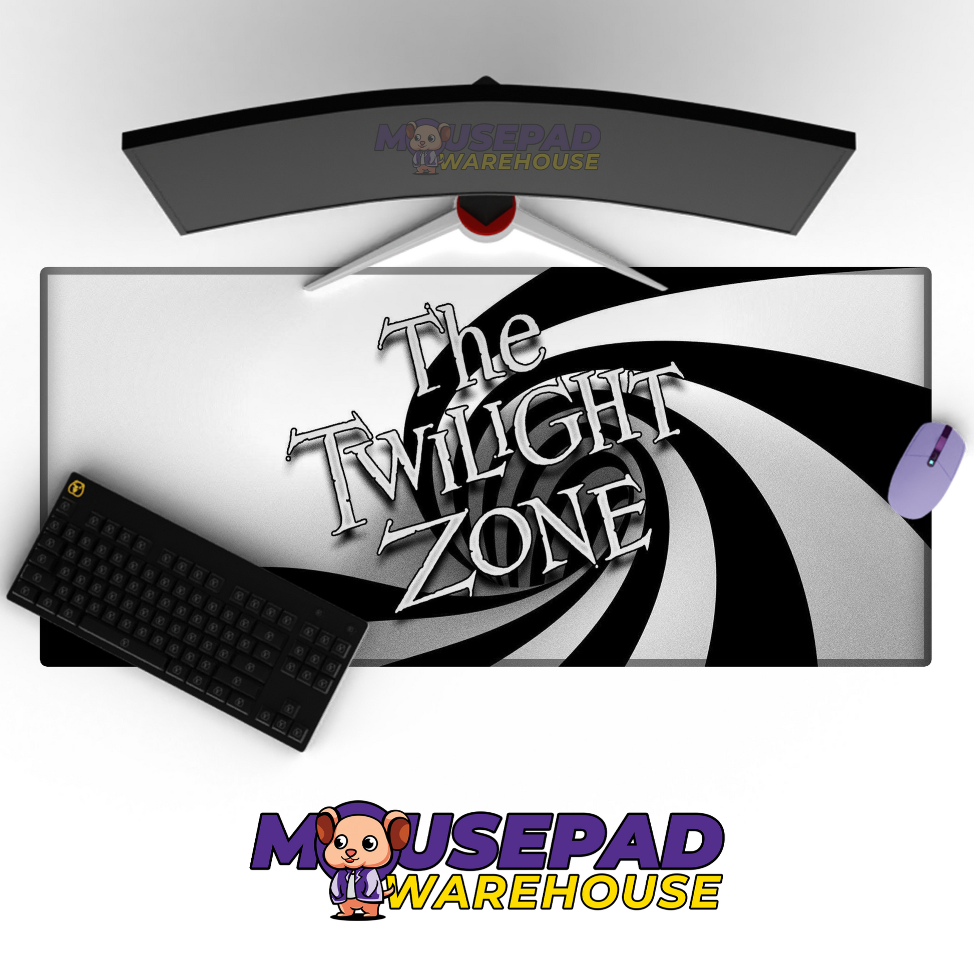 The Twilight Zone V3 Mousepad Mockup