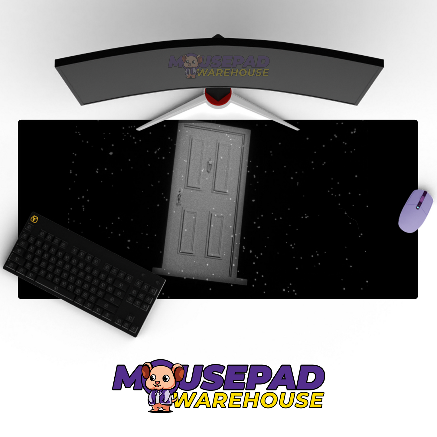 The Twilight Zone V4 Mousepad Mockup