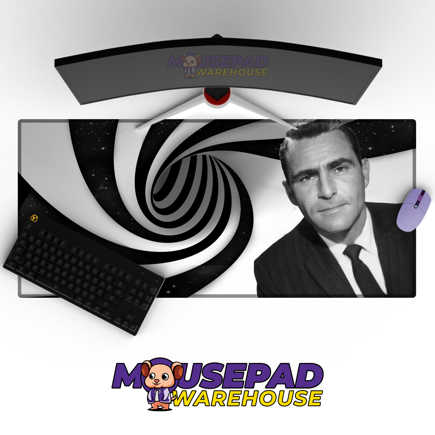 The Twilight Zone V5 Mousepad Mockup