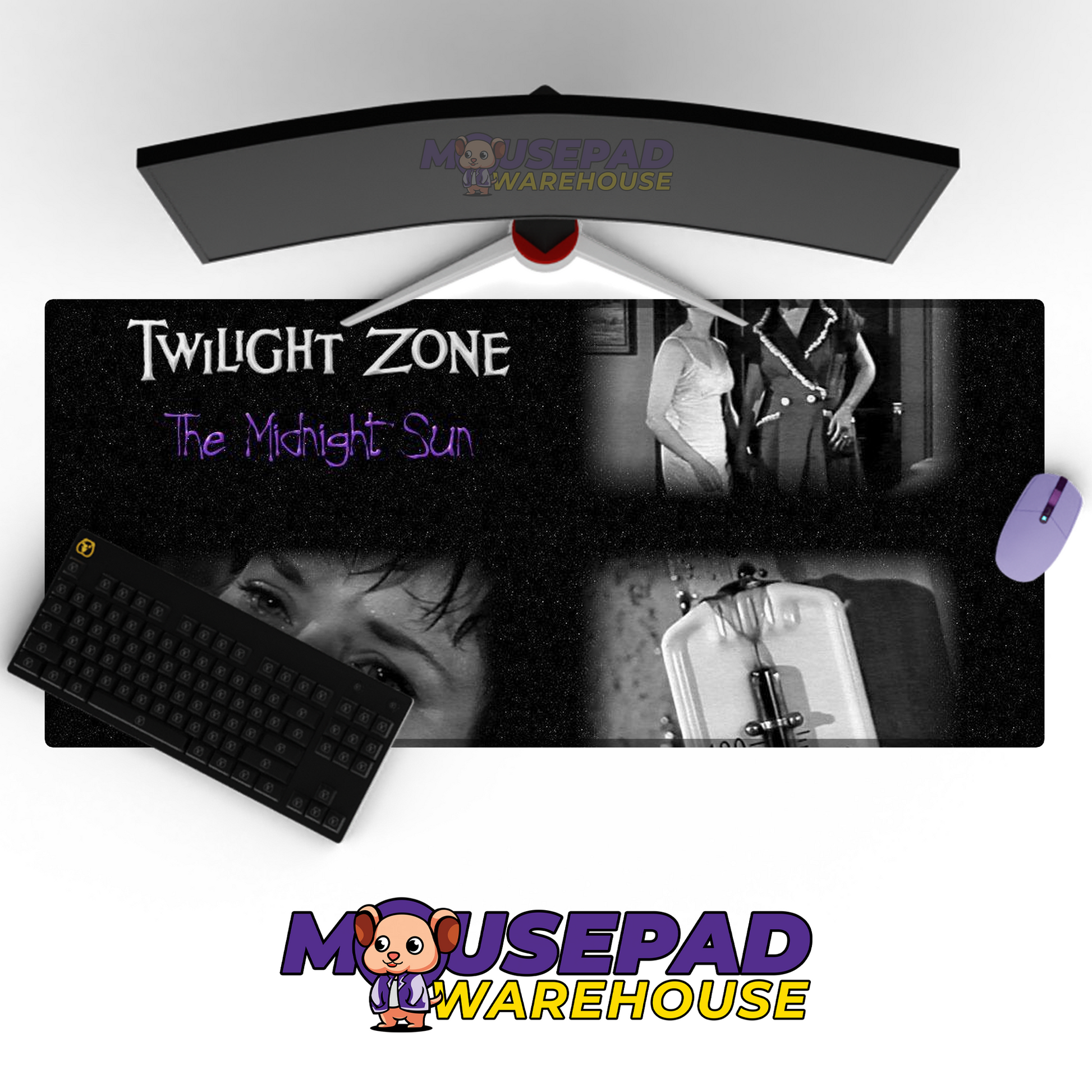 The Twilight Zone V6 Mousepad Mockup