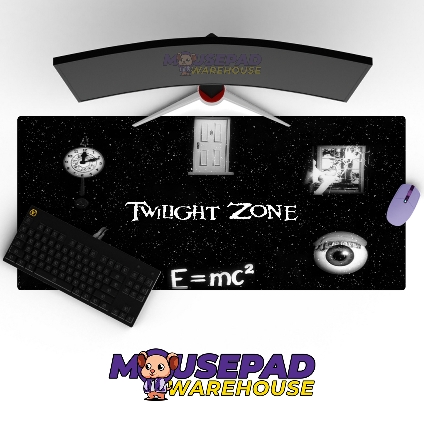The Twilight Zone V7 Mousepad Mockup