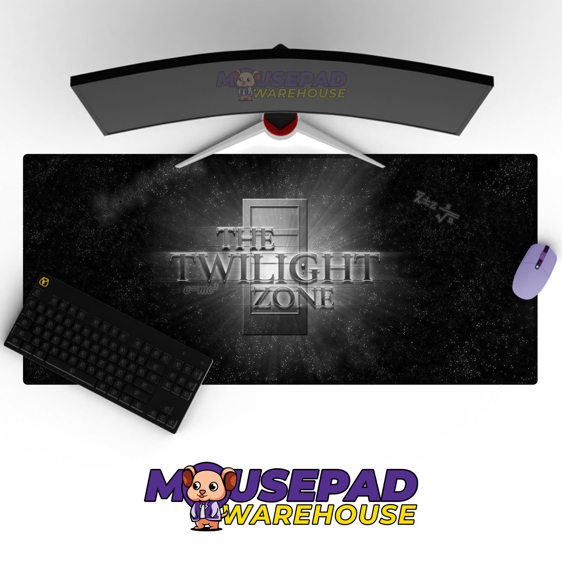 The Twilight Zone V8 Mousepad Mockup