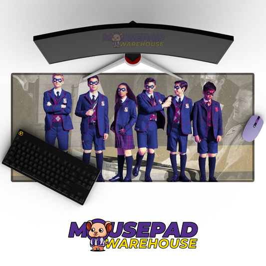 The Umbrella Academy V16 Mousepad Mockup