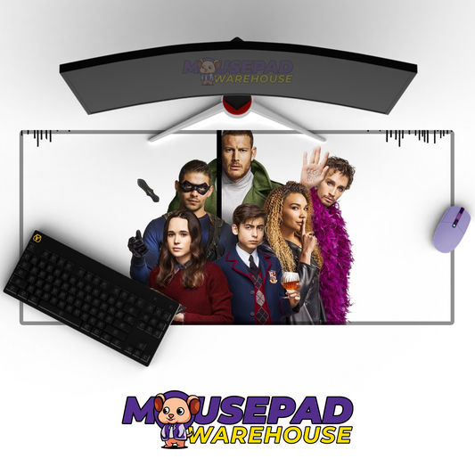 The Umbrella Academy V19 Mousepad Mockup