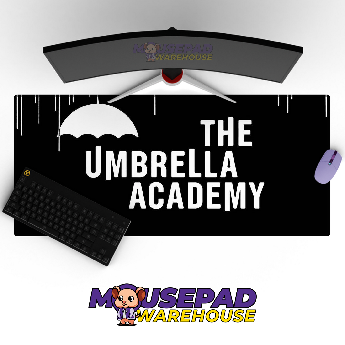 The Umbrella Academy V20 Mousepad Mockup
