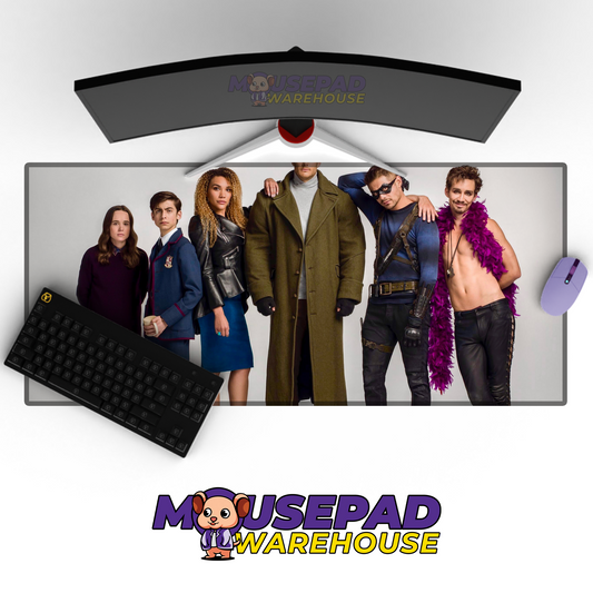 The Umbrella Academy V21 Mousepad Mockup
