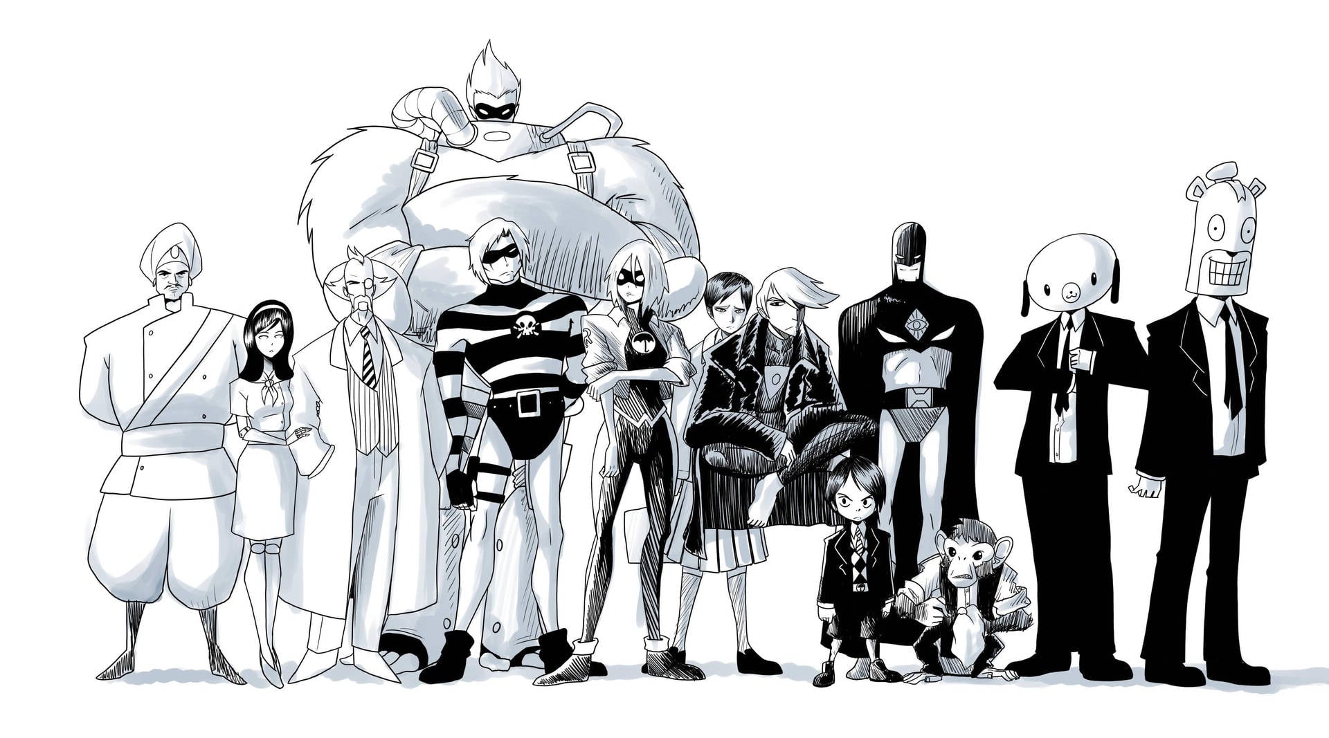 The Umbrella Academy V22 Mousepad